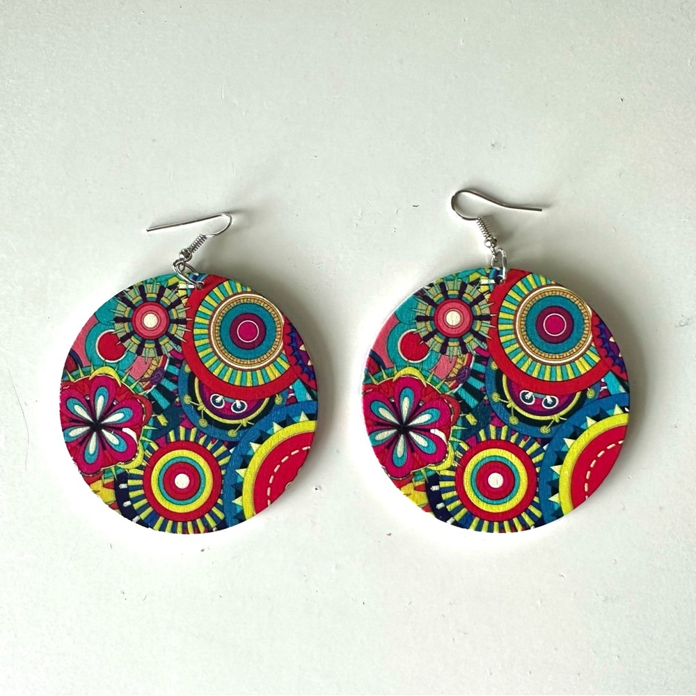 60’s Inspired Statement Earrings